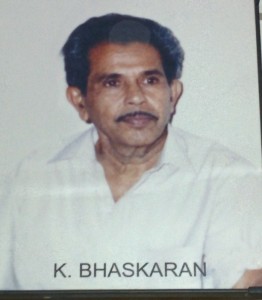K Bhaskaran  - former secretary & president